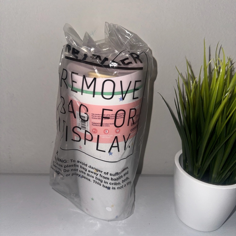 Owala SmoothSip Slider GIVE ME THE TEA - To Go Coffee Mug 20OZ NWT HARD TO FIND